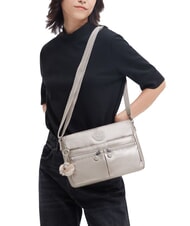 KIPLING NEW ANGIE Multi-pocket shoulder bag metalglow - Women’s Bags - 6