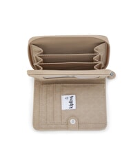 KIPLING MONEY LOVE Medium wallet signature beige embossed - Women’s Wallets - 2