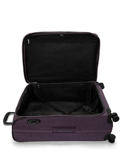 NEW YOURI SPIN L Large size trolley ultimate plum - Semi-rigid Trolley Cases