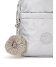 KIPLING MARLEE BP Small Metallic Backpack platinum m gg - Women&rsquo;s Bags - 4