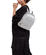 KIPLING MARLEE BP Small Metallic Backpack platinum m gg - Women&rsquo;s Bags - 6