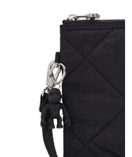 KIPLING FANCY Clutch with wristband cosmic black quilt - Women’s Bags - 4