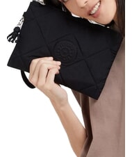 KIPLING FANCY Clutch with wristband cosmic black quilt - Women’s Bags - 6