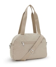 KIPLING COOL DEFEA Medium shoulder bag signature beige embossed - Women’s Bags - 3