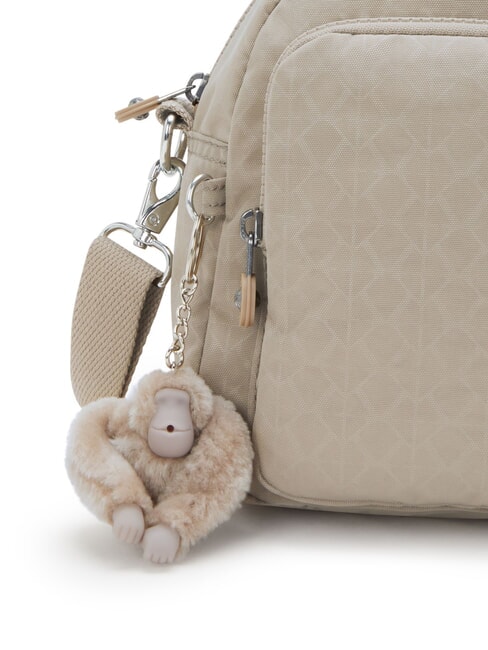 COOL DEFEA Medium shoulder bag signature beige embossed - Women’s Bags