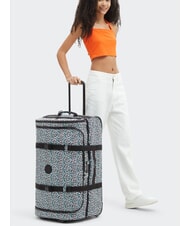KIPLING AVIANA L Large size trolley abstract print - Semi-rigid Trolley Cases - 8