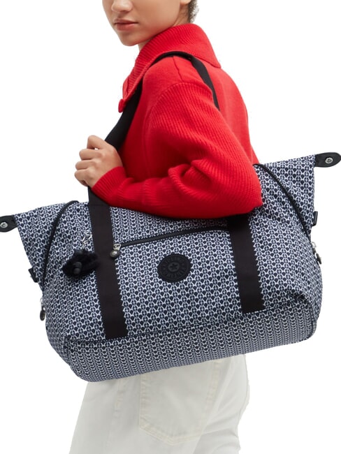 ART Large shoulder bag signature print - Women’s Bags