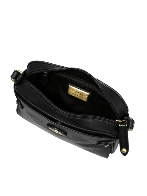 STORY Shoulder mini bag in leather Black Gold - Women&rsquo;s Bags