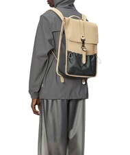 RAINS MIX BACKPACK 13" Laptop Backpack sand - Backpacks & School and Leisure - 3