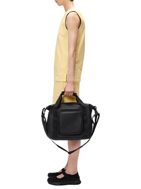 TEXEL Duffel bag with shoulder strap black - Duffle bags