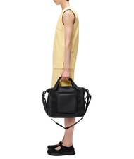 RAINS TEXEL Duffel bag with shoulder strap black - Duffle bags - 5