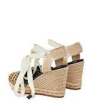GUESS CYRENAM  High Espadrilles Sandals BLACK - Women&rsquo;s shoes - 3