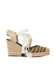 GUESS CYRENAM  High Espadrilles Sandals BLACK - Women&rsquo;s shoes - 2