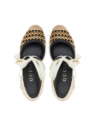 GUESS CYRENAM  High Espadrilles Sandals BLACK - Women&rsquo;s shoes - 4