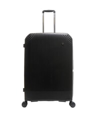 LESAC LIGHT POP 2 Set of 3 trolleys: cabin, medium and large expandable black - Trolley Set - 5