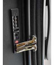 LESAC LIGHT POP 2 Set of 3 trolleys: cabin, medium and large expandable black - Trolley Set - 8