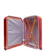 LESAC LIGHT POP 2 Large expandable trolley red jujube - Rigid Trolley Cases - 2