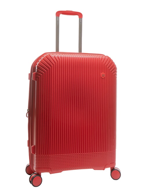 LIGHT POP 2 Medium Expandable Trolley red jujube - Rigid Trolley Cases