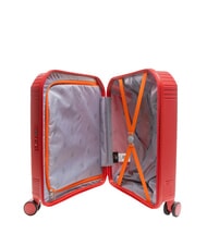 LESAC LIGHT POP 2 Hand luggage trolley red jujube - Rigid Trolley Cases - 2