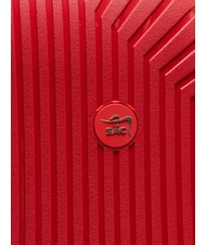 LESAC LIGHT POP 2 Hand luggage trolley red jujube - Rigid Trolley Cases - 7