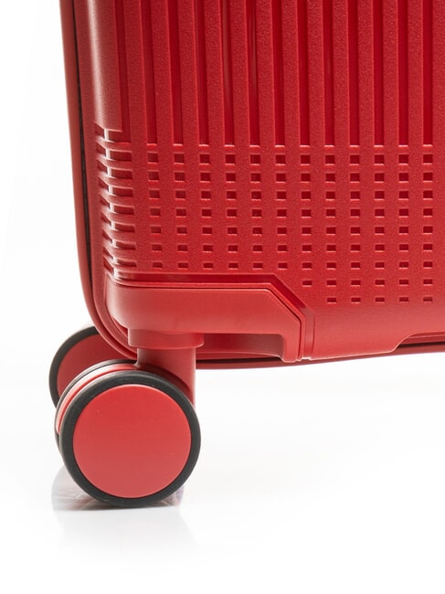 LIGHT POP 2 Hand luggage trolley red jujube - Rigid Trolley Cases
