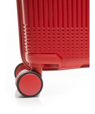LESAC LIGHT POP 2 Hand luggage trolley red jujube - Rigid Trolley Cases - 8