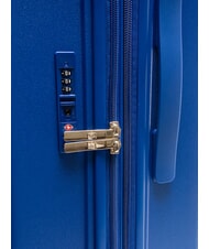 LESAC LIGHT POP 2 Large expandable trolley navy blue - Rigid Trolley Cases - 7
