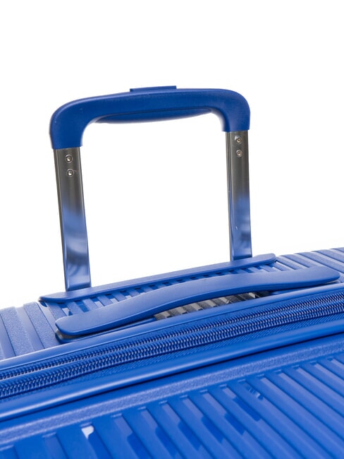 LIGHT POP 2 Medium Expandable Trolley navy blue - Rigid Trolley Cases