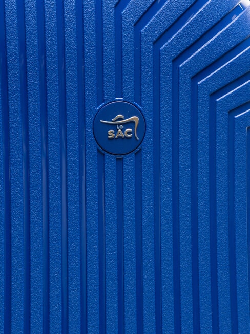 LIGHT POP 2 Hand luggage trolley navy blue - Rigid Trolley Cases