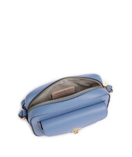 COCCINELLE BEAT SOFT Textured leather mini bag blue - Women’s Bags - 4