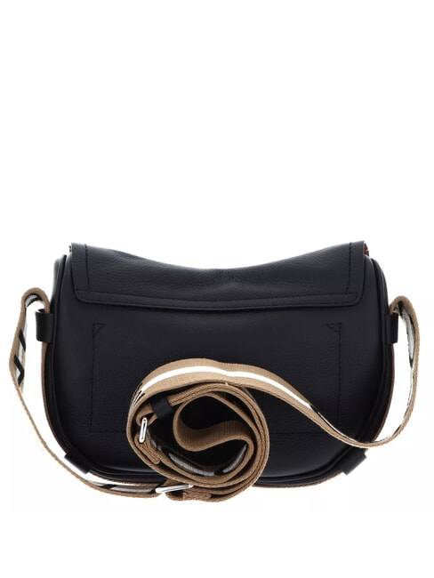 RAQUEL S Mini shoulder bag, in leather noir/cuir - Women’s Bags