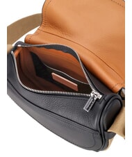 COCCINELLE RAQUEL S Mini shoulder bag, in leather noir/cuir - Women’s Bags - 5