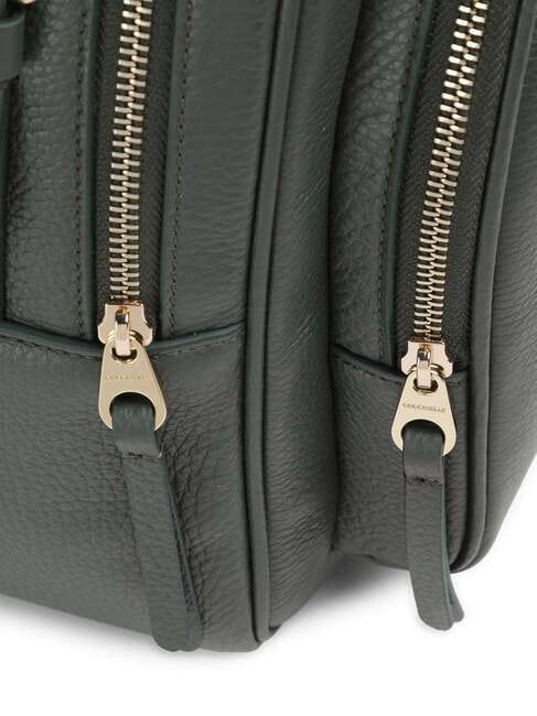 MALORY  Leather backpack seaweed - Women’s Bags