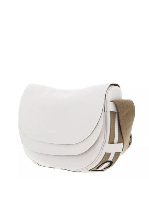 RAQUEL S Mini shoulder bag, in leather white/skin - Women&rsquo;s Bags