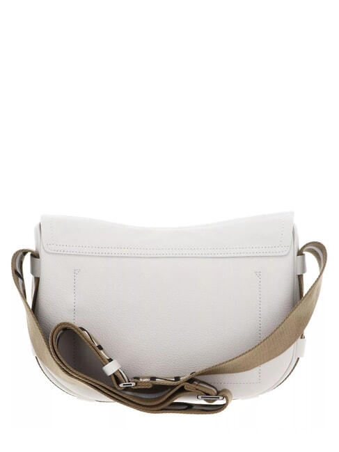 RAQUEL S Mini shoulder bag, in leather white/skin - Women&rsquo;s Bags