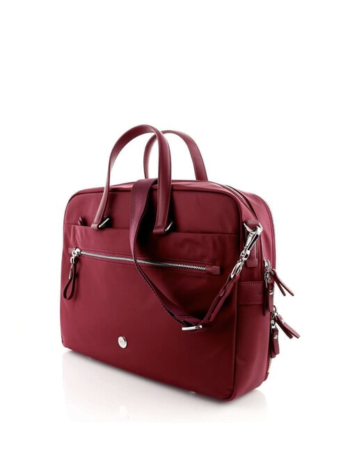 KARISSA EVO  15.6" Laptop Briefcase GARNET RED - Work Briefcases