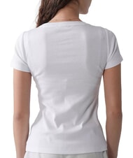 GUESS JEANS SS CN EMBRO SLIM Stretch cotton T-shirt - T-shirt