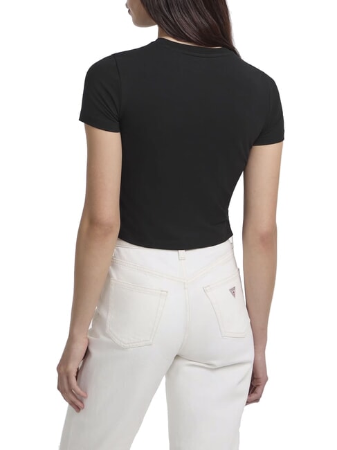 SS CN EMB STAR  T-shirt jetbla - T-shirt