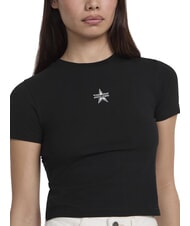 GUESS JEANS SS CN EMB STAR  T-shirt jetbla - T-shirt - 3