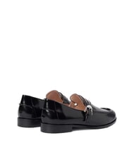 COCCINELLE LORD SHINY  Leather moccasins Black - Women’s shoes - 3