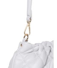 MARIO VALENTINO OCARINA Quilted clutch bag with shoulder strap pearl - Women&rsquo;s Bags - 3