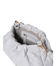 MARIO VALENTINO OCARINA Quilted clutch bag with shoulder strap pearl - Women&rsquo;s Bags - 4