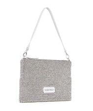 MARIO VALENTINO NABILAH Clutch bag with rhinestones and shoulder strap silver - Women&rsquo;s Bags - 3