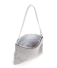 MARIO VALENTINO NABILAH Clutch bag with rhinestones and shoulder strap silver - Women&rsquo;s Bags - 5