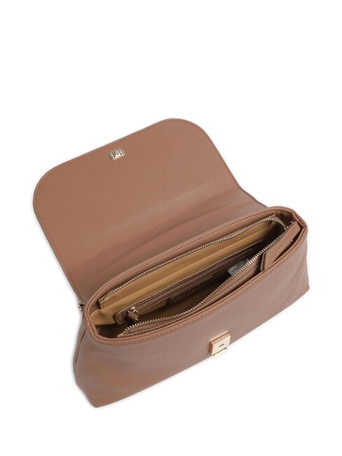 ARCADIA Shoulder bag with flap beige - Women’s Bags