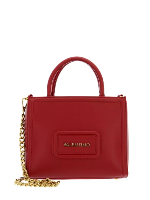 SNOWY RE Handbag with double shoulder strap dark red - Women’s Bags