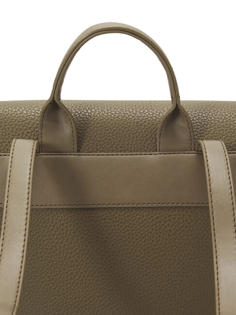 SUPERMAN Backpack with flap taupe - Women’s Bags