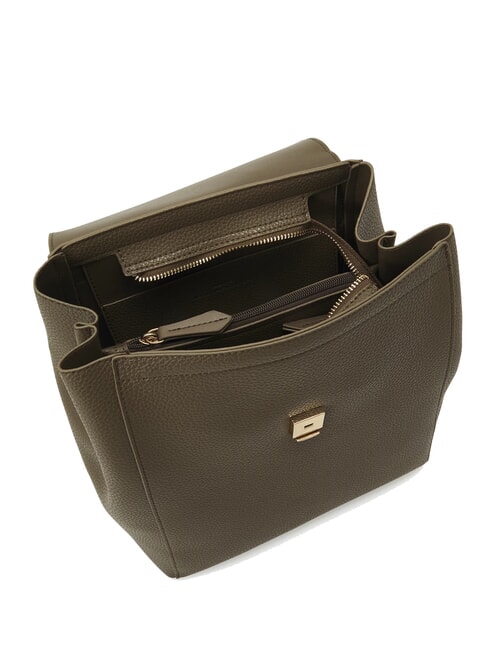 SUPERMAN Backpack with flap taupe - Women’s Bags