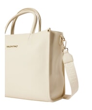 MARIO VALENTINO SPECIAL VALERIE Briefcase bag with shoulder strap ecru - Women’s Bags - 3