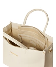 MARIO VALENTINO SPECIAL VALERIE Briefcase bag with shoulder strap ecru - Women’s Bags - 4